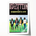 Led Zeppelin Knebworth 1979 Poster | Retro Music Wall Art