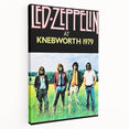 Led Zeppelin Knebworth 1979 Poster | Retro Music Wall Art