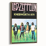 Led Zeppelin Knebworth 1979 Poster | Retro Music Wall Art