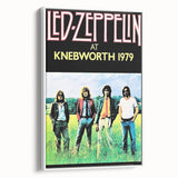 Led Zeppelin Knebworth 1979 Poster | Retro Music Wall Art
