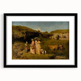 Classical Realism Painting - Young Ladies in Countryside Scene by Courbet