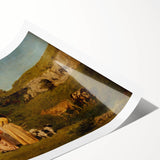 Classical Realism Painting - Young Ladies in Countryside Scene by Courbet