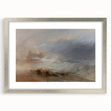 Romanticism Art: Northumberland Coastline and Shipwreck Drama