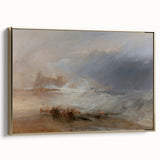 Romanticism Art: Northumberland Coastline and Shipwreck Drama
