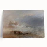 Romanticism Art: Northumberland Coastline and Shipwreck Drama