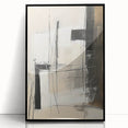 Custom Dining Room Wall Decor – Abstract Neutral Tone Art