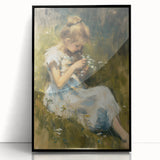 Framed abstract figurative acrylic artwork in black, showcasing dynamic shapes and vibrant colors, ideal for modern home decor and artistic expression.