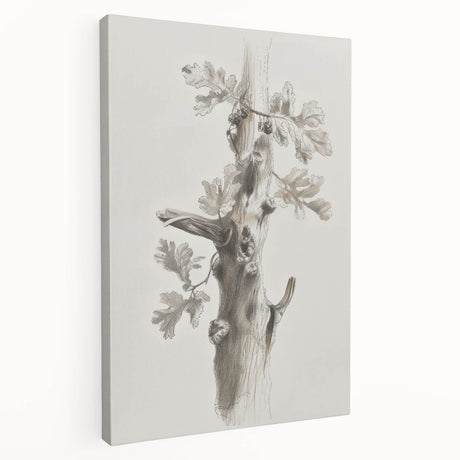 Abstract floral stretched canvas artwork showcasing vibrant colors and intricate designs, ideal for home decor, displayed from a side view. Perfect for adding a modern touch to living spaces.