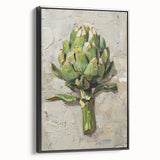 Black and white vintage poster art of fruits on framed canvas, suitable for bedroom wall decor.