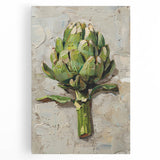 Large black and white canvas depicting an assortment of fruits, ideal for kitchen wall art.