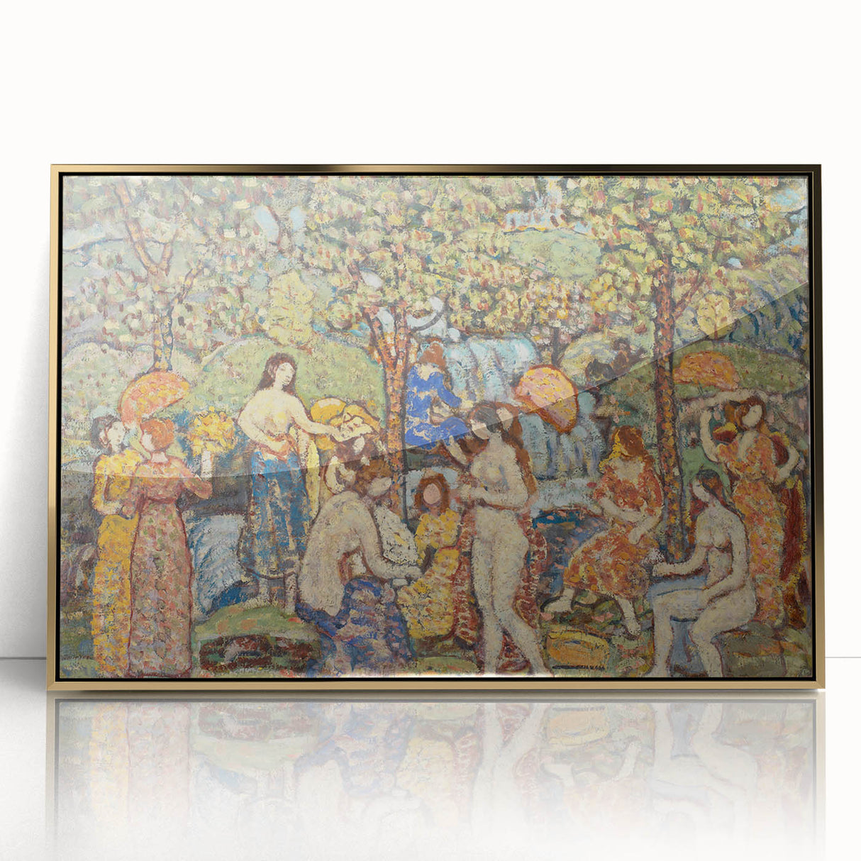 Impressionist Wall Art - Idyl by Maurice Prendergast Print