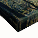 Romantic Forest Scene Wall Art - Enchanting Rendezvous in Nature Decor