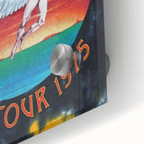 Led Zeppelin U.S. Tour 1975 Poster | Retro Music Wall Art