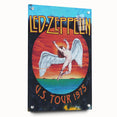 Led Zeppelin U.S. Tour 1975 Poster | Retro Music Wall Art