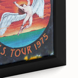 Led Zeppelin U.S. Tour 1975 Poster | Retro Music Wall Art