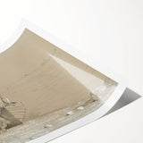 Realism Art Print - Looking Out by Winslow Homer, Nautical Scene