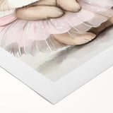 Adorable Bunny Girls Room Wall Art – Nursery & Kids Room Print