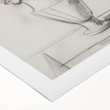 Vibrant abstract floral rolled canvas artwork showcasing bold colors like pink, blue, and yellow, perfect for modern home decor and stylish interiors.