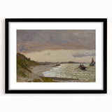 Impressionist Seascape Wall Art - Coastal Scene by Monet Print