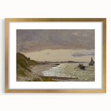 Impressionist Seascape Wall Art - Coastal Scene by Monet Print