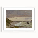 Impressionist Seascape Wall Art - Coastal Scene by Monet Print