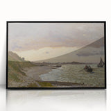 Impressionist Seascape Wall Art - Coastal Scene by Monet Print