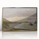 Impressionist Seascape Wall Art - Coastal Scene by Monet Print