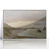 Impressionist Seascape Wall Art - Coastal Scene by Monet Print