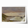 Impressionist Seascape Wall Art - Coastal Scene by Monet Print