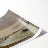 Impressionist Seascape Wall Art - Coastal Scene by Monet Print