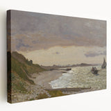 Impressionist Seascape Wall Art - Coastal Scene by Monet Print