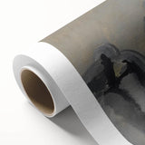 Abstract Still Life Wall Art - Modern Black and Gray Bottle Arrangement