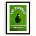 Led Zeppelin Fillmore Poster 1969 | Retro Music Wall Art