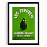Led Zeppelin Fillmore Poster 1969 | Retro Music Wall Art