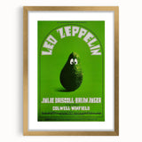 Led Zeppelin Fillmore Poster 1969 | Retro Music Wall Art