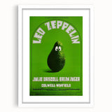 Led Zeppelin Fillmore Poster 1969 | Retro Music Wall Art