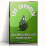 Led Zeppelin Fillmore Poster 1969 | Retro Music Wall Art
