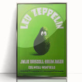 Led Zeppelin Fillmore Poster 1969 | Retro Music Wall Art