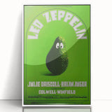 Led Zeppelin Fillmore Poster 1969 | Retro Music Wall Art