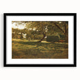 Realism Art Print - Harvest Scene by Winslow Homer, Pastoral Landscape