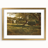 Realism Art Print - Harvest Scene by Winslow Homer, Pastoral Landscape