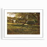 Realism Art Print - Harvest Scene by Winslow Homer, Pastoral Landscape