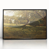 Realism Art Print - Harvest Scene by Winslow Homer, Pastoral Landscape