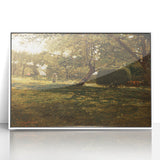 Realism Art Print - Harvest Scene by Winslow Homer, Pastoral Landscape