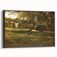 Realism Art Print - Harvest Scene by Winslow Homer, Pastoral Landscape