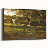Realism Art Print - Harvest Scene by Winslow Homer, Pastoral Landscape