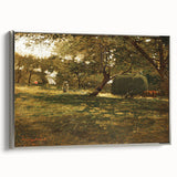 Realism Art Print - Harvest Scene by Winslow Homer, Pastoral Landscape
