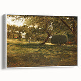 Realism Art Print - Harvest Scene by Winslow Homer, Pastoral Landscape