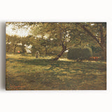Realism Art Print - Harvest Scene by Winslow Homer, Pastoral Landscape