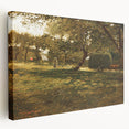 Realism Art Print - Harvest Scene by Winslow Homer, Pastoral Landscape